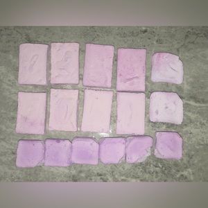 ASMR 8 purple bars, 6 (broken cubes), 2 (not perfect squares). Reforms